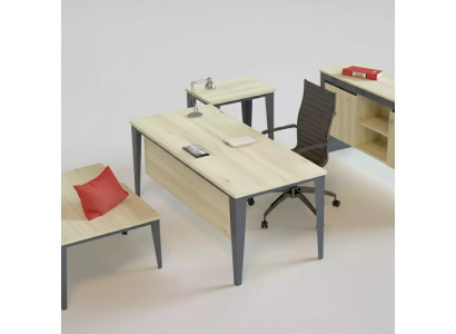 Designer Brown Desk Office Furniture Wooden Tables Luxury Furniture New