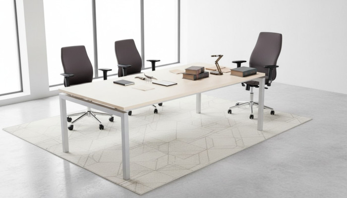 White conference table luxury office furniture meeting tables wooden furniture