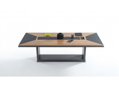 Comfortable stylish conference table desk office furniture wood