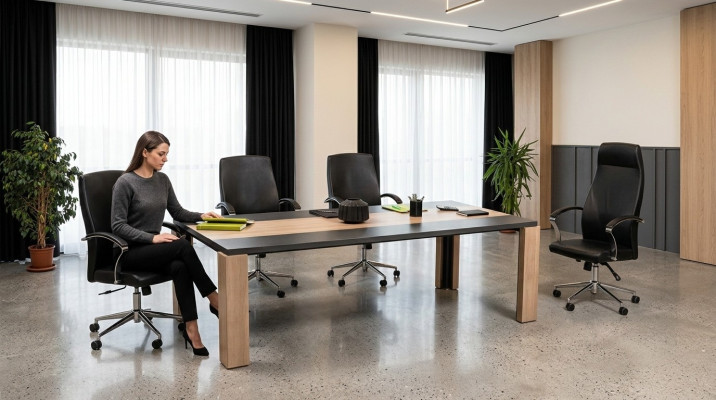 High-quality conference tables for efficient discussions and meetings.