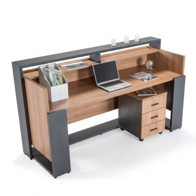 Designer tables for reception reception hotel office exhibition table new
