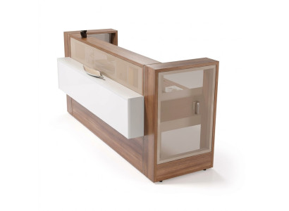 Reception desk table furniture counter practice law office bureau hotel