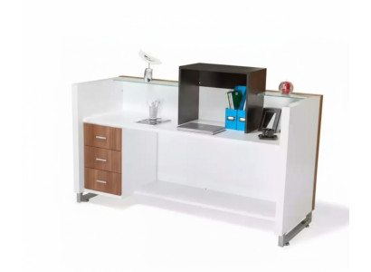Reception desk hotel table furniture counter practice office law office