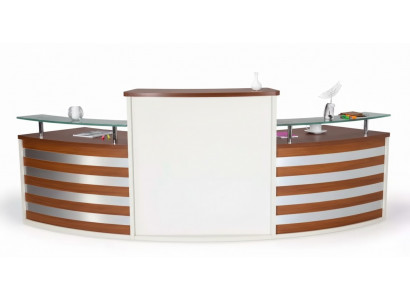 Aesthetic and comfortable reception desk in classic design