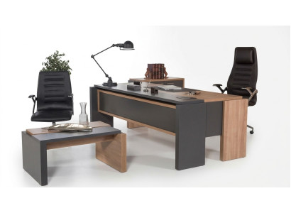 Luxury Desk Table Wood Design Office Furniture 206x102cm