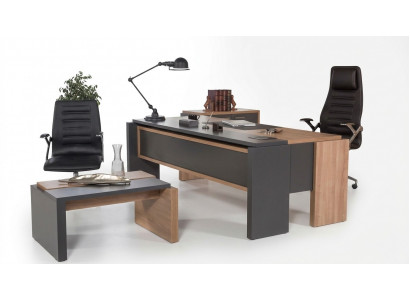 Luxury Desk Table Wood Design Office Furniture 206x102cm
