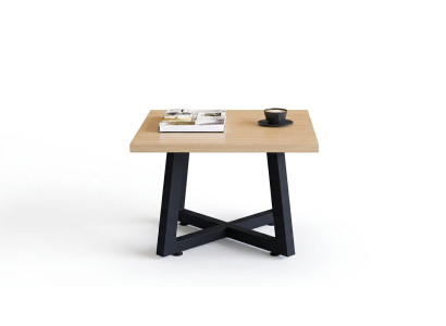 Designer coffee table luxury brown side table office wood furniture stylish