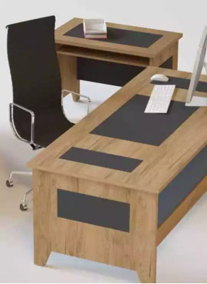 High-quality, elegant office set in modern style made from sturdy wood