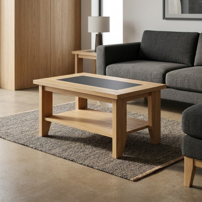 Brown coffee table designer wood furniture living room designer office table