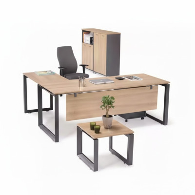 Exclusive office furniture corner desk, dresser, coffee table, 2x filing cabinets