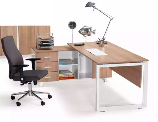 Office furniture desk filing cabinet coffee table 4-piece set furnishing