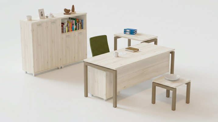 Office furniture desk dresser console table coffee table 2x filing cabinet