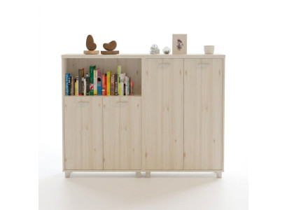Wood Filing Cabinet Modern Office Furniture White Document Cabinet Sideboard
