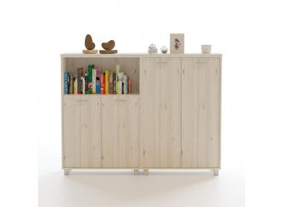 Wood Filing Cabinet Modern Office Furniture White Document Cabinet Sideboard