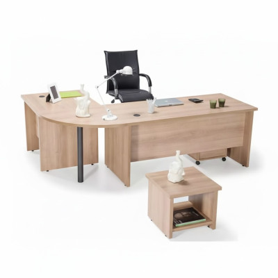 Corner desk table furniture sideboard office furnishing practice law office furniture 3-piece set