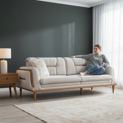 Modern white luxury sofa high quality for living room new