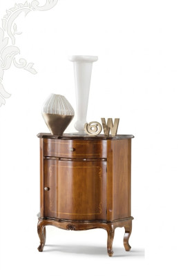 Classic brown dresser bedroom furniture designer side console