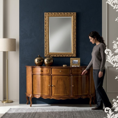 Chest of drawers, brown sideboard, living room furniture, lowboard, chests of drawers, sideboards