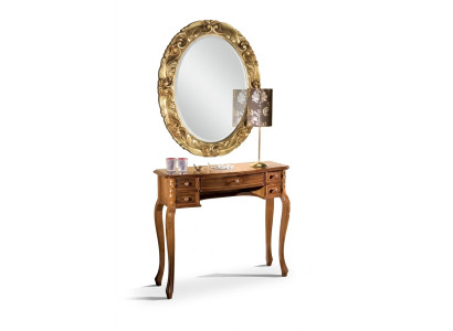 Classic console table designer brown wood dressing table new furniture