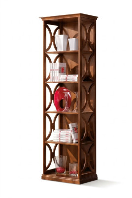 Modern bookshelf wooden furniture designer decor living room furniture