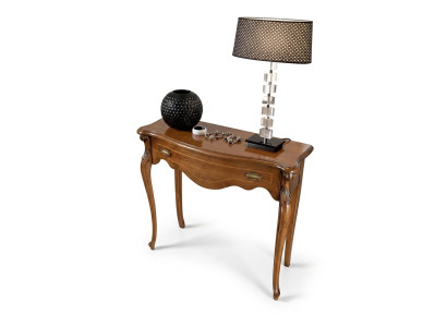 Brown luxury console table, drawer wooden furniture, bedroom design new