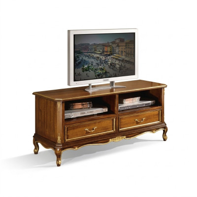 Classic Brown TV Stand High-Quality Sideboard Living Room Furniture