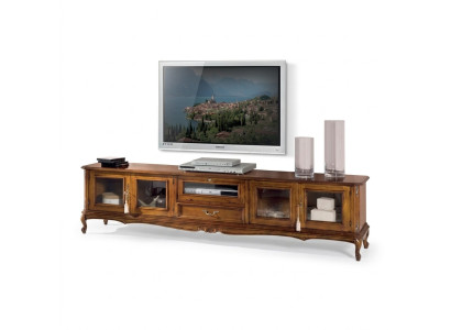 Exclusive Furniture Classic Style Wood Luxurious TV Stand Lowboard