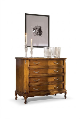 Classic dresser with 4 drawers luxury sideboard wooden furniture study room