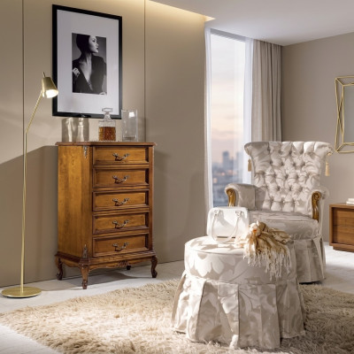 Classic chest of drawers luxury sideboard wooden furniture living room furnishings