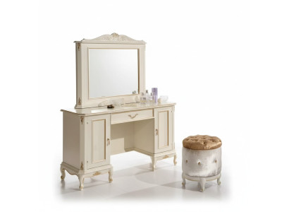 Chic white dresser mirror classic furniture set of sideboard dressers
