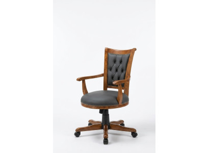 Modern executive chair office furniture swivel chair wooden frame classic design