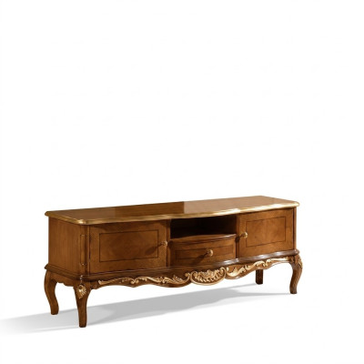 Exclusive TV cabinet wood classic sideboard lowboard furniture