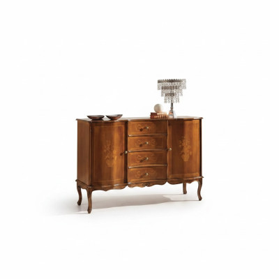 Dresser drawers brown wood sideboard classic furniture design dresser