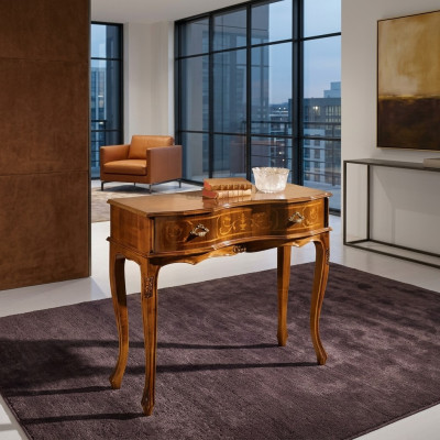 Classic console table, luxury wooden furniture, bedroom side furniture