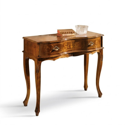 Classic console table, luxury wooden furniture, bedroom side furniture