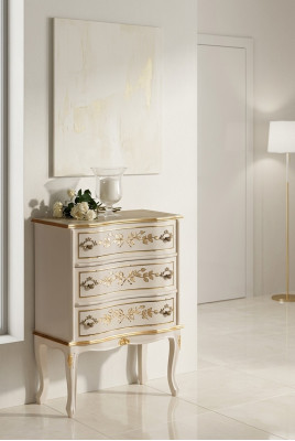 Classic White Dresser Wooden Furniture Living Room Storage Cabinet New