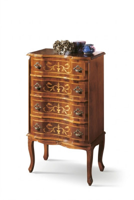 Classic Four-Door Sideboard Brown Wooden Furniture Living Room New Modern