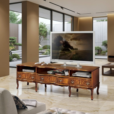 TV regal chest classic wooden furniture design RTV stand furniture chests