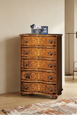 Classic designer wooden dresser living room furniture with drawers console