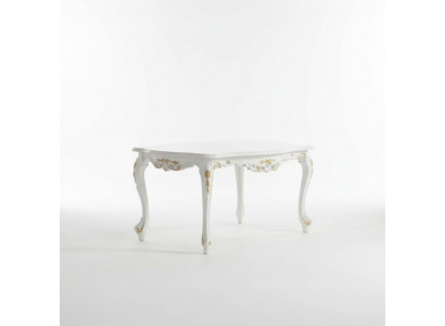 Classic White Coffee Table Wooden Furniture Living Room Table Ab