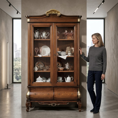 Luxury Display Cabinet Unusual Furniture Cabinet Display Cases Glass Wood Cabinets New