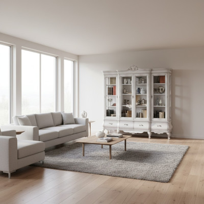 Elegant bookshelf in the study room cabinet order shelf cabinets