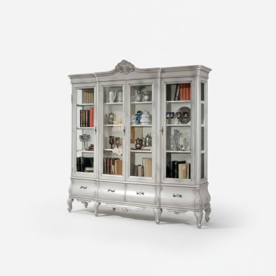 Elegant bookshelf in the study room cabinet order shelf cabinets