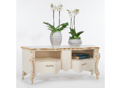TV cabinet sideboard, rtv cabinet, wooden table, classic design, lowboard shelves