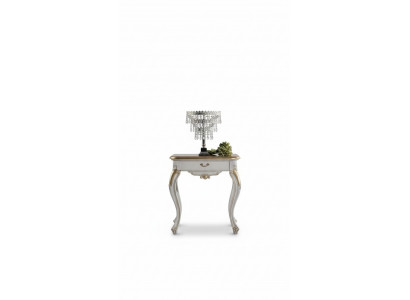 Luxurious white bedside table bedroom furniture exclusive design
