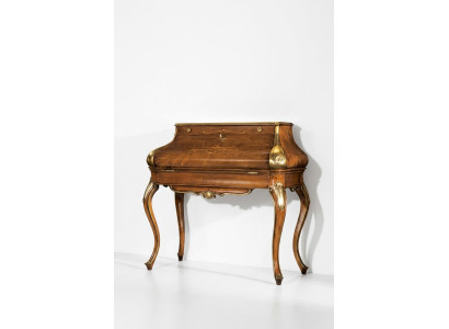 Design Luxury Brown Console Table Bedroom Furniture Vanity Table Wood