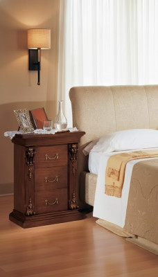 Luxurious design bedside tables bedroom wood luxury consoles