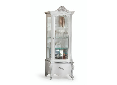 Luxurious wood cabinets designer cabinets white Italian furniture shelf