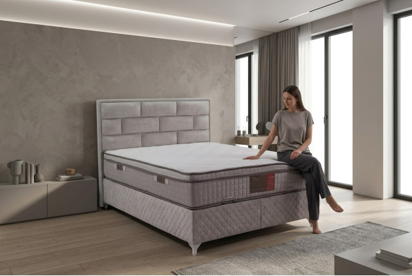 Bed padding design luxury wood double beds matrimonial bedroom hotel furniture