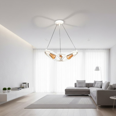 Ceiling chandelier pendant light ceiling lamp lamp modern white new